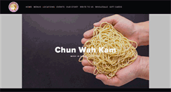 Desktop Screenshot of chunwahkam.com