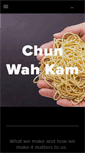 Mobile Screenshot of chunwahkam.com